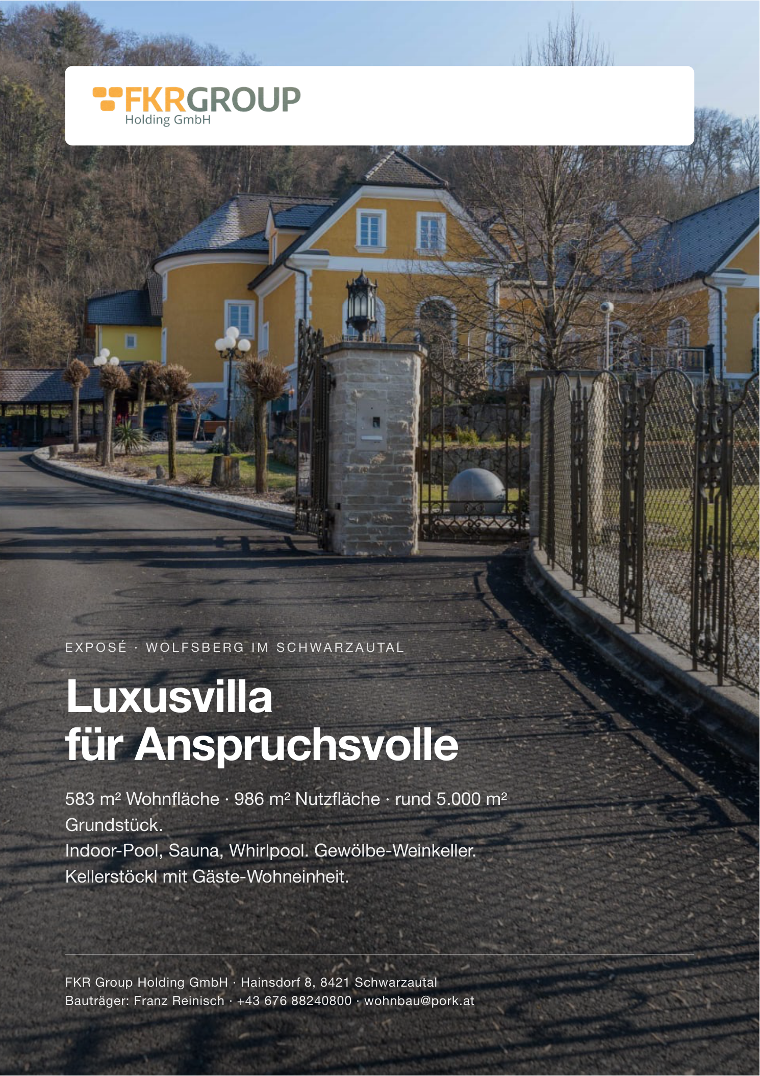 Exposé Cover Villa